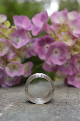 Premium+ Ring mit Dom 8 mm breit