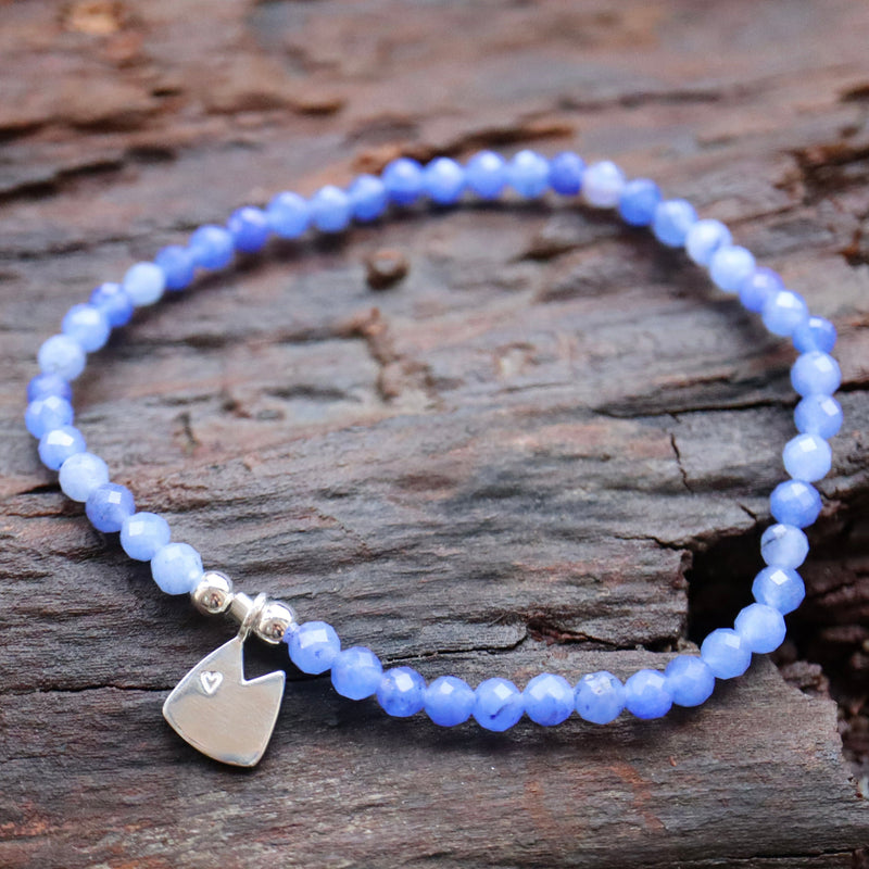 Edelstein Armband mit Dicker Pitter