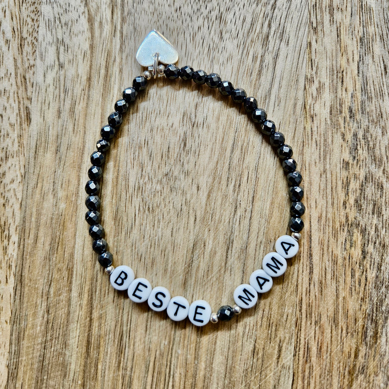 Letter MAMA Armband