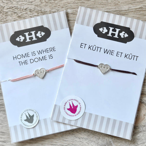 Herz-Wappen Nylon-Band SET