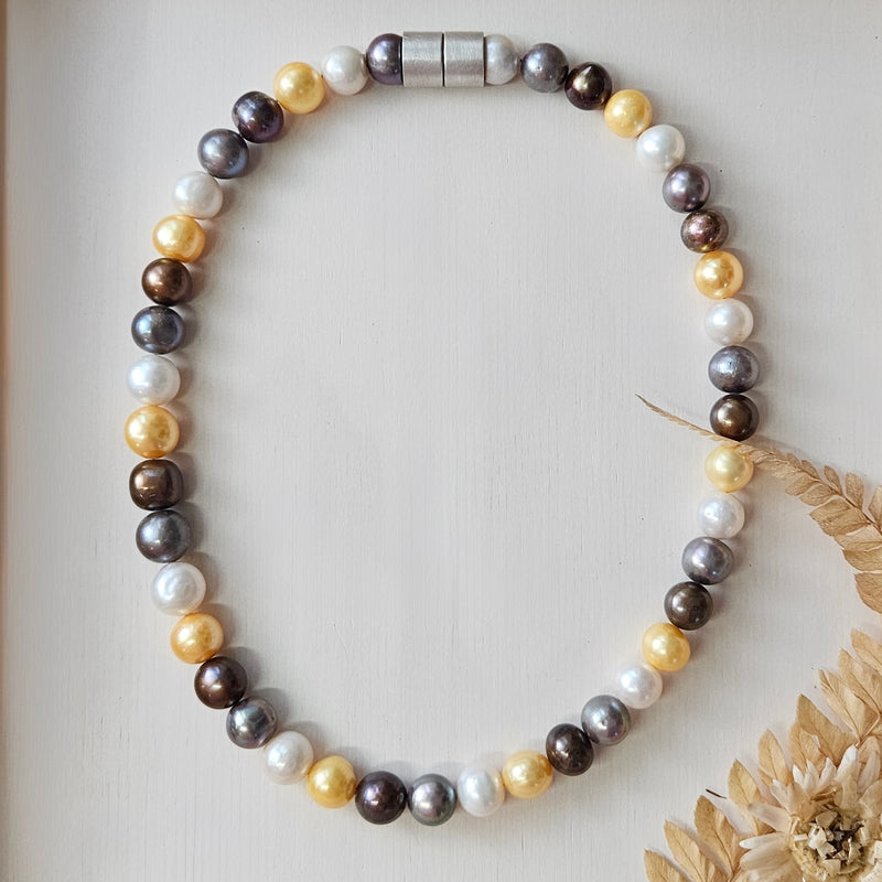 Bunte Perlenkette EINZELSTÜCKE