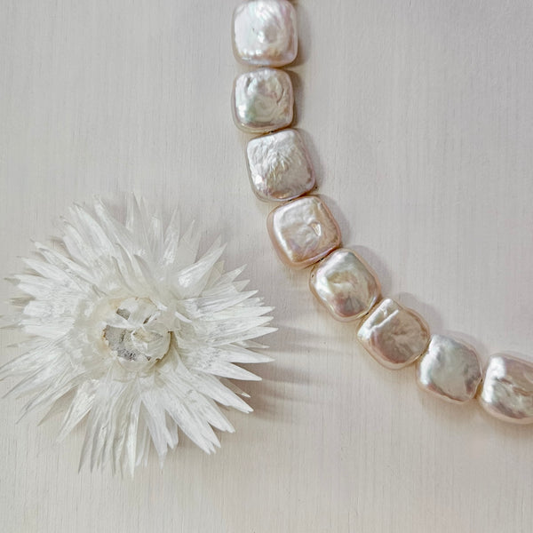 Viereckige Perlenkette EINZELSTÜCKE