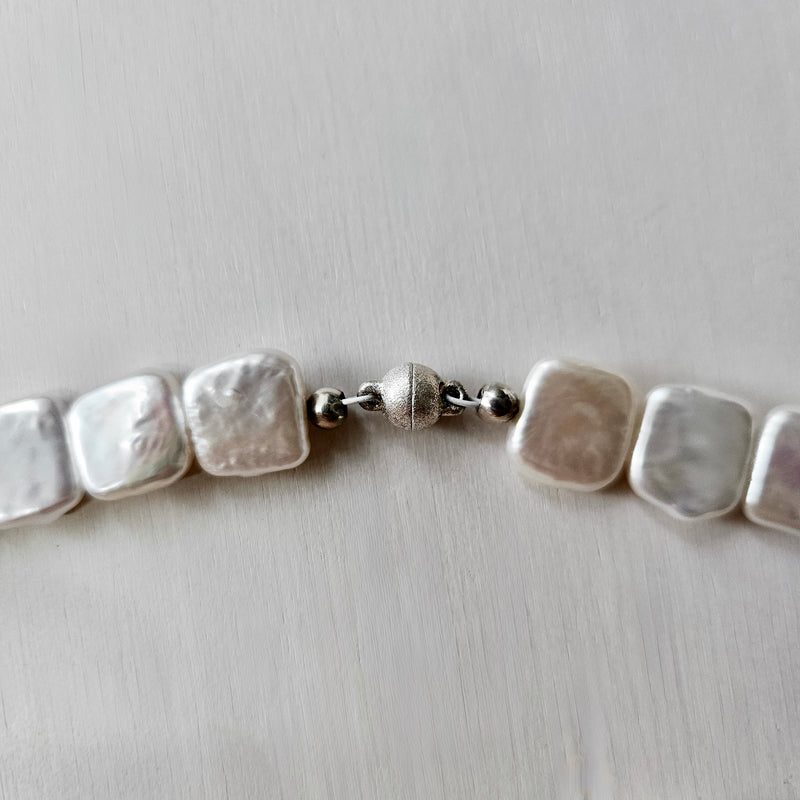 Viereckige Perlenkette EINZELSTÜCKE