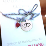 Glücksarmband Doppelherz
