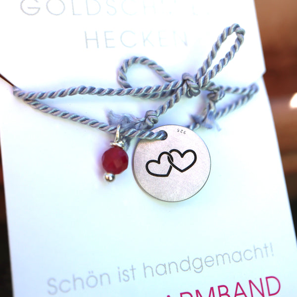 Glücksarmband Doppelherz