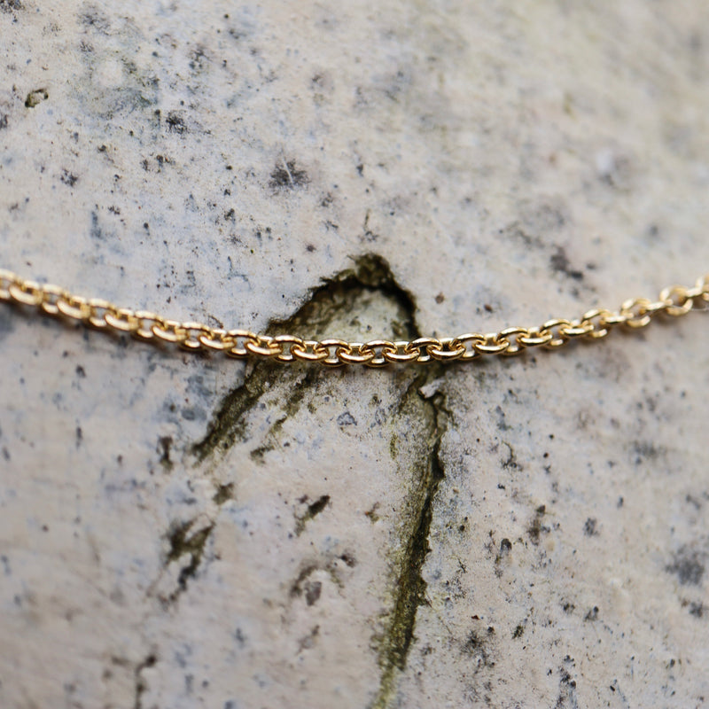 Ankerkette 585 Gelbgold 1,5 mm