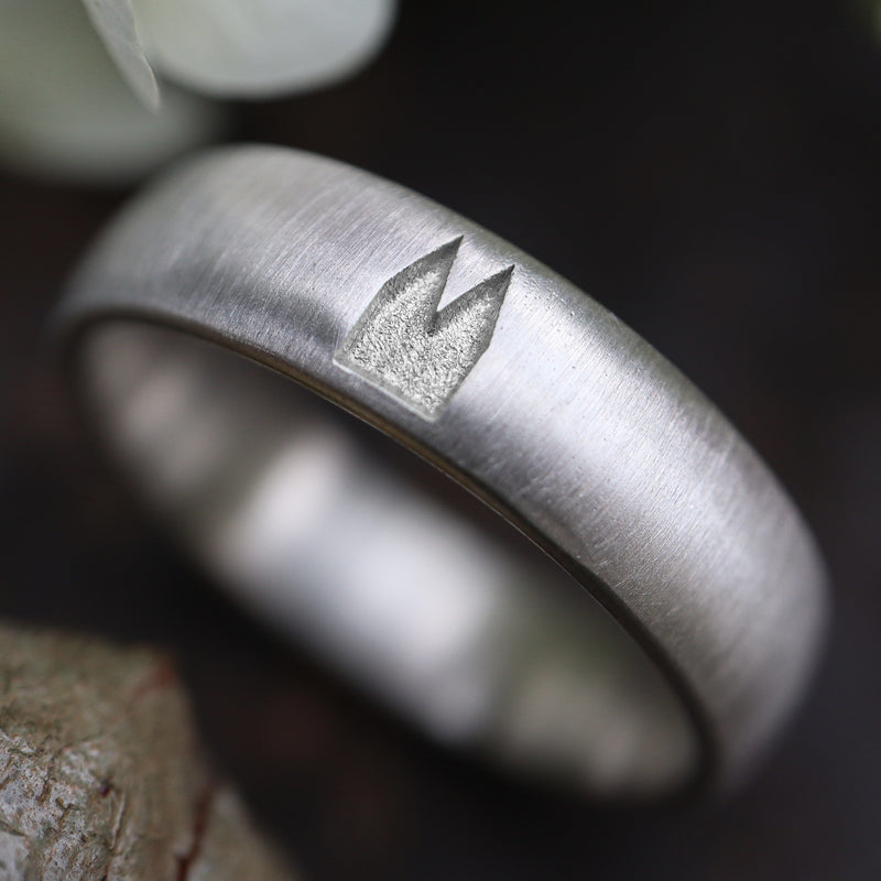 6 mm Premium Ring quermatt