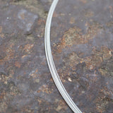 7-reihig Edelstahl Collier FLEXISTRONG