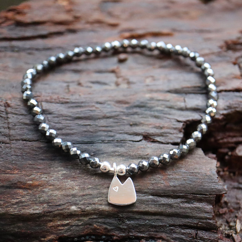 Edelstein Armband mit Dicker Pitter