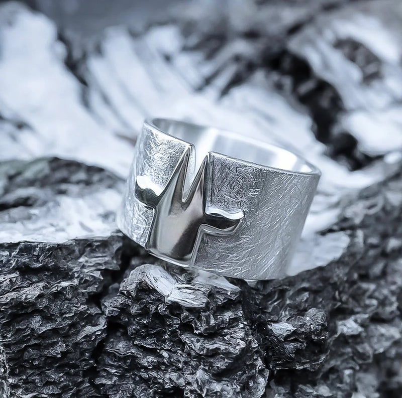 Ring mit Schutzengel 14mm breit