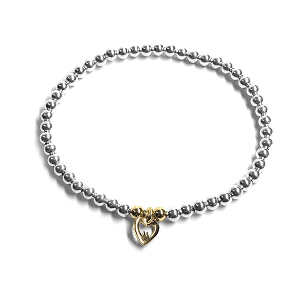 Herz-Armband aus 925 Silber – mit Kölner Domspitzen, Limitierte Restbestände