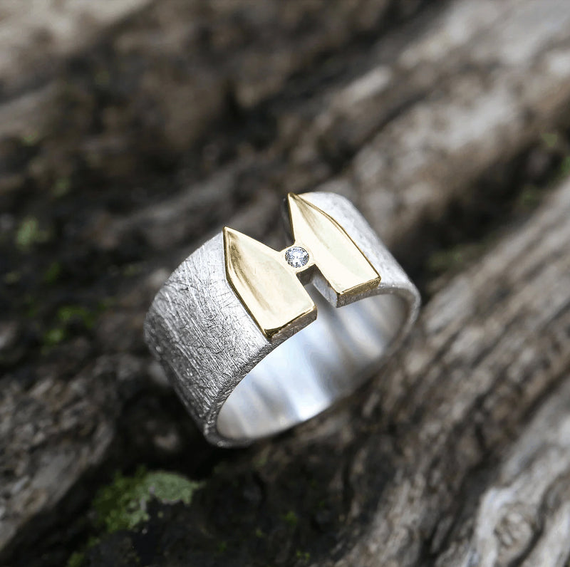 Kölner-Deluxe Ring mit Diamant