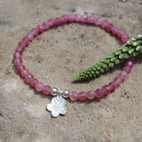 Bonner Kirschblüten Armband mit rosa Turmalin