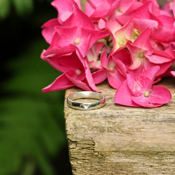 ICH LIEBE DICH RING (4 mm breit)