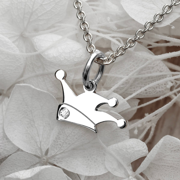 Narrenkappen Anhänger mit Diamant