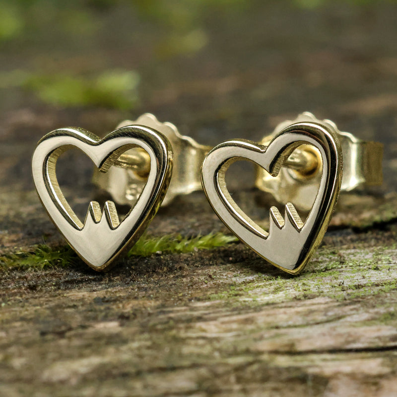 Hätz-Ohrringe aus Gold – Handmade im Rheinland 💛