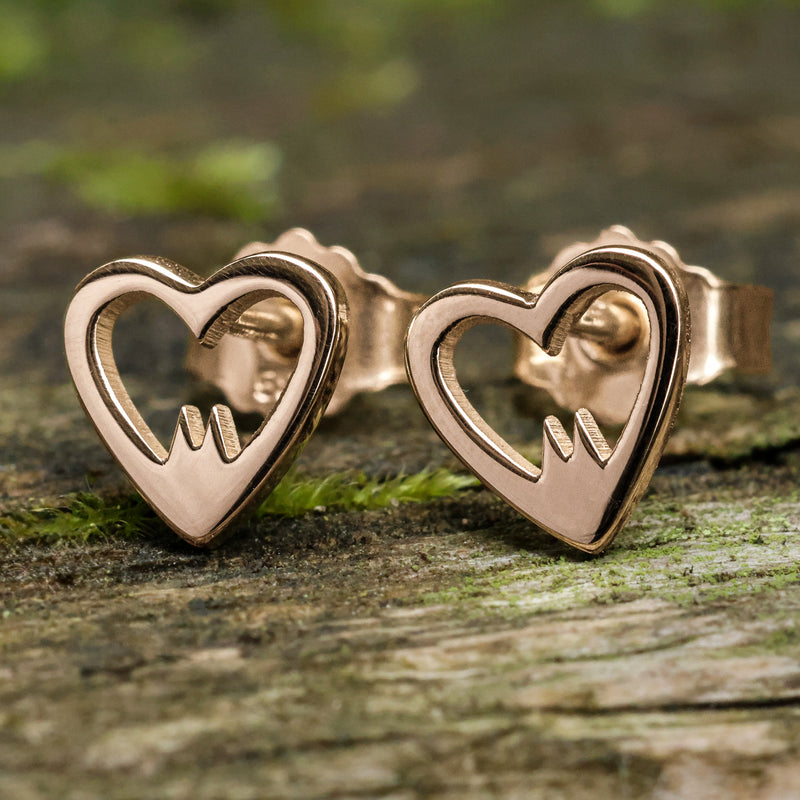 Hätz-Ohrringe aus Gold – Handmade im Rheinland 💛