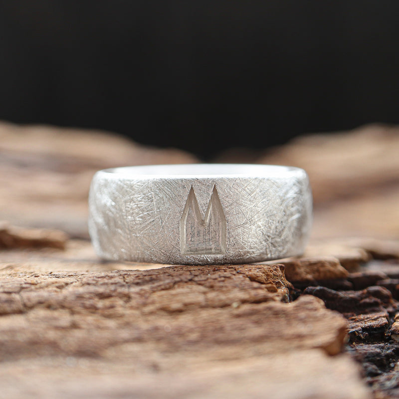 8 mm Premium Ring eismatt