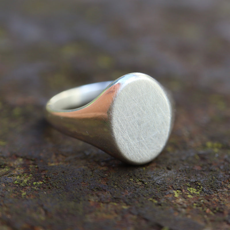 Siegelring aus 925 Silber