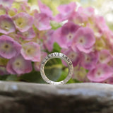 Premium+ Ring mit Dom 8 mm breit