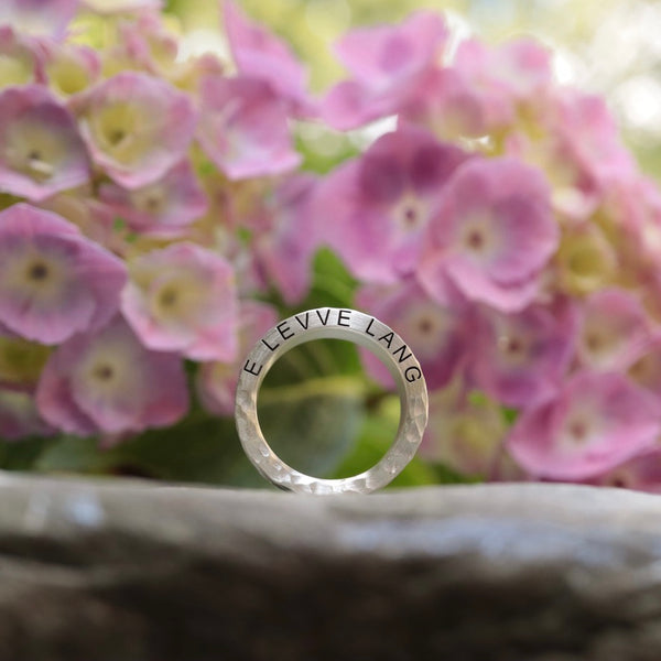 Premium+ Ring mit Dom 8 mm breit