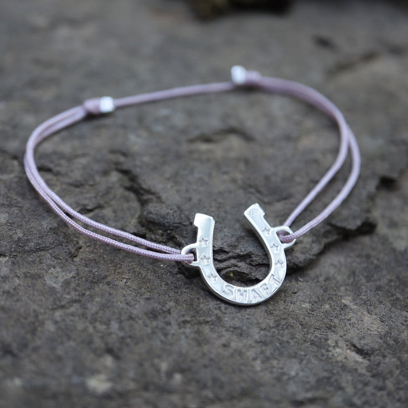Hufeisen Armband mit Wunschgravur