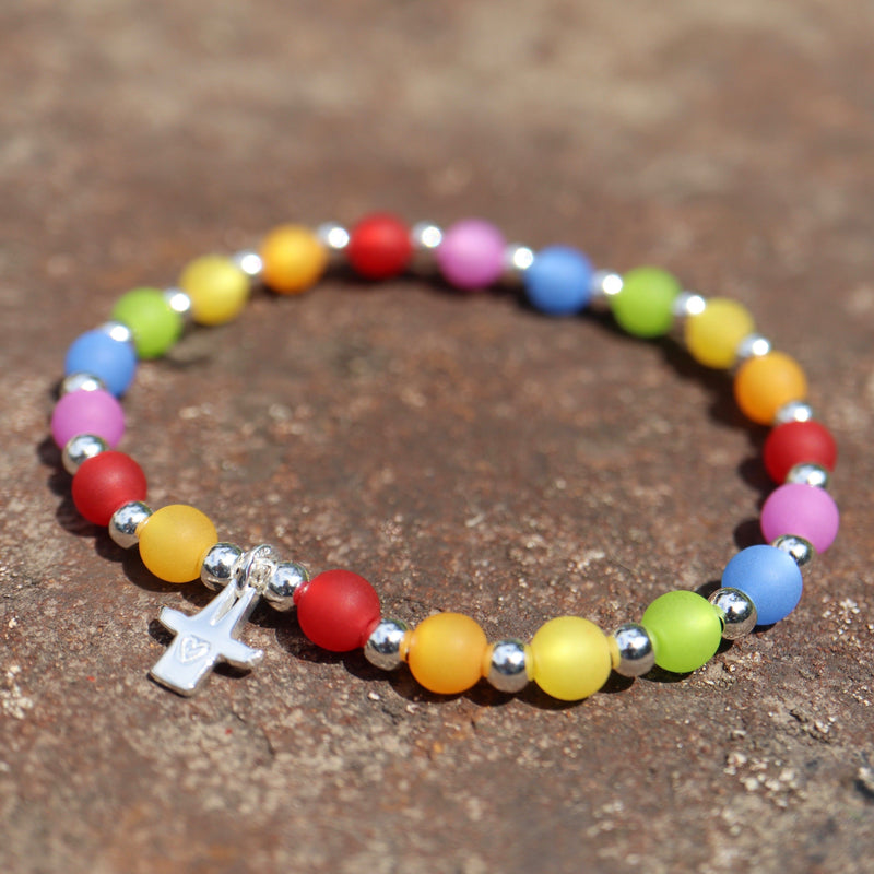 KONFETTI ARMBAND mit Schutzengel (XS)