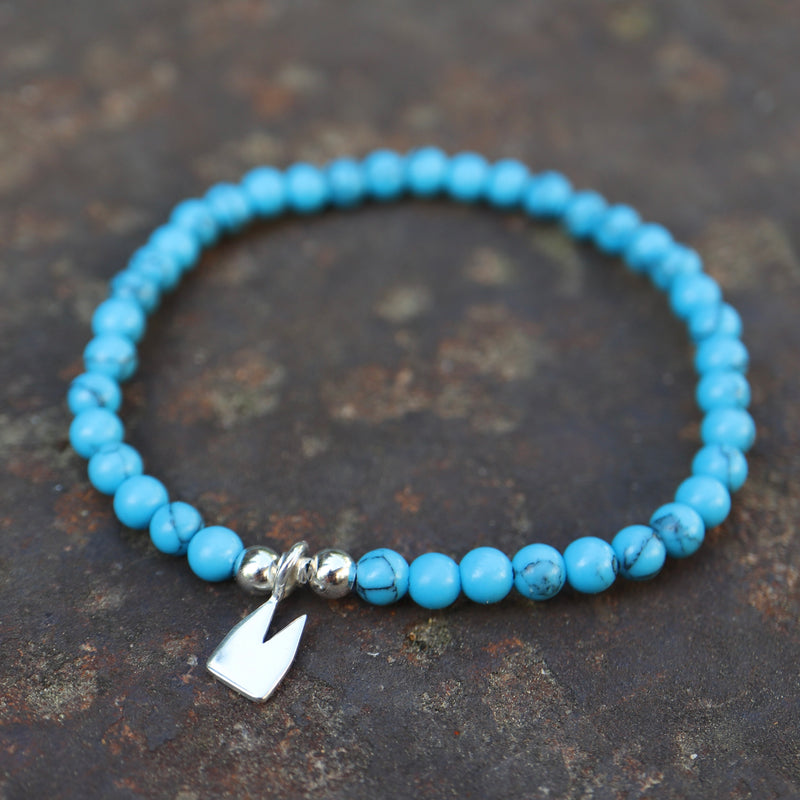 Kölner-Klüngel Armband mit Türkis