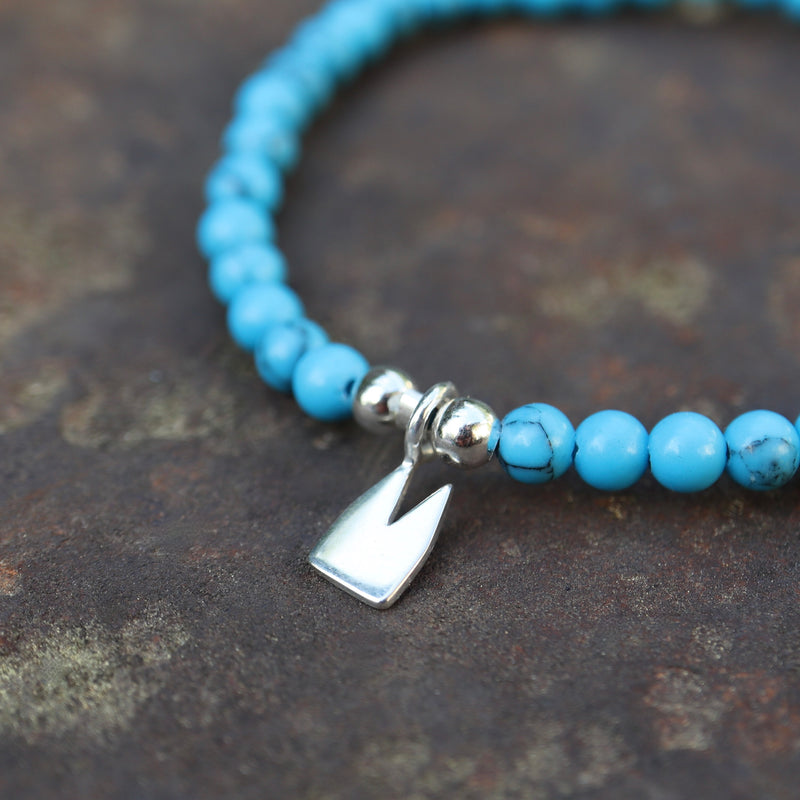 Kölner-Klüngel Armband mit Türkis