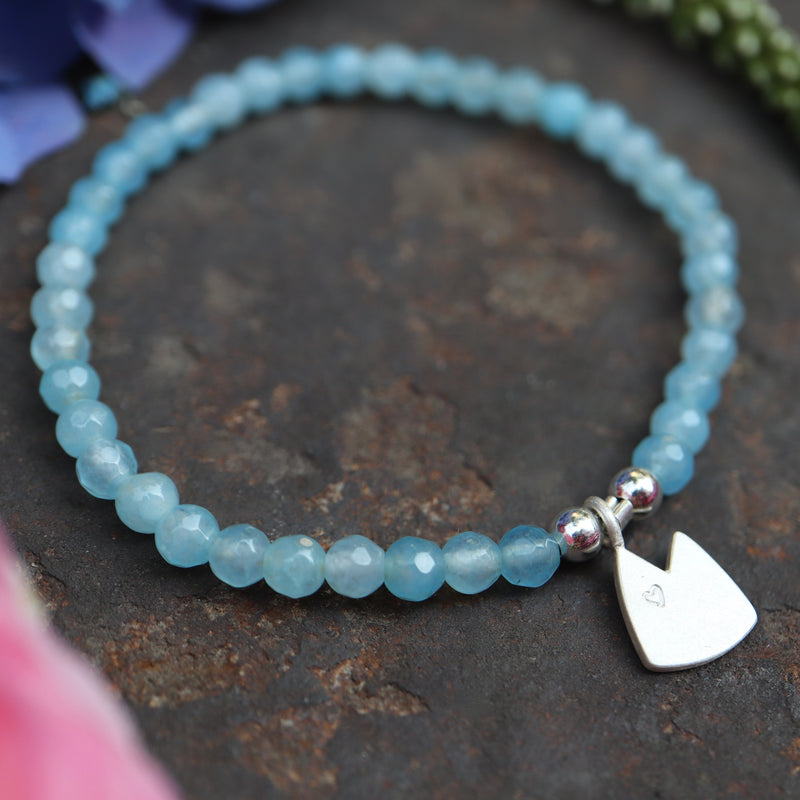 Edelstein Armband mit Dicker Pitter