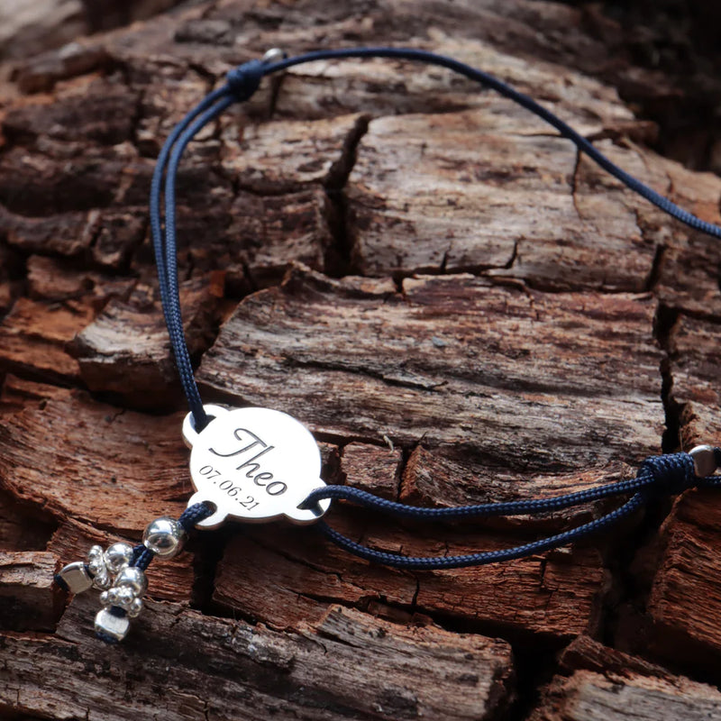 Mama Nylon Armband mit Namen & Datum