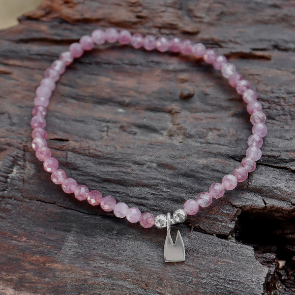 Dom Armband mit rosa Turmalin