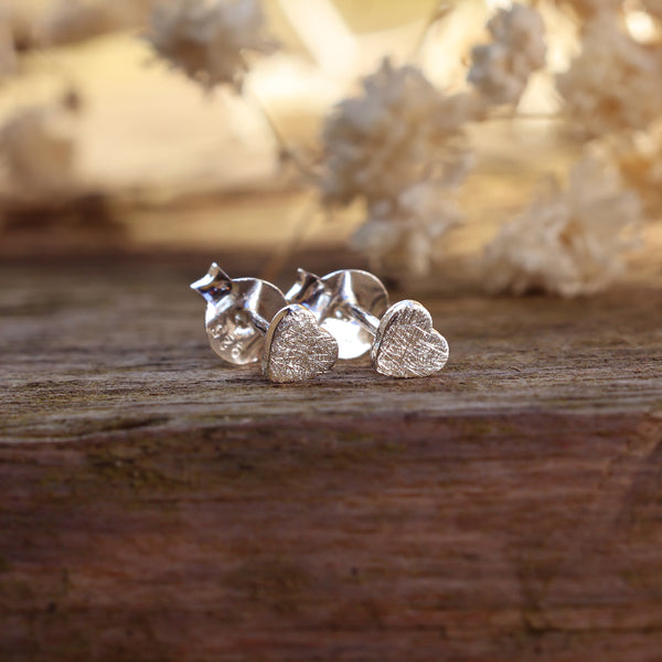 Herz Ohrringe 925 Silber