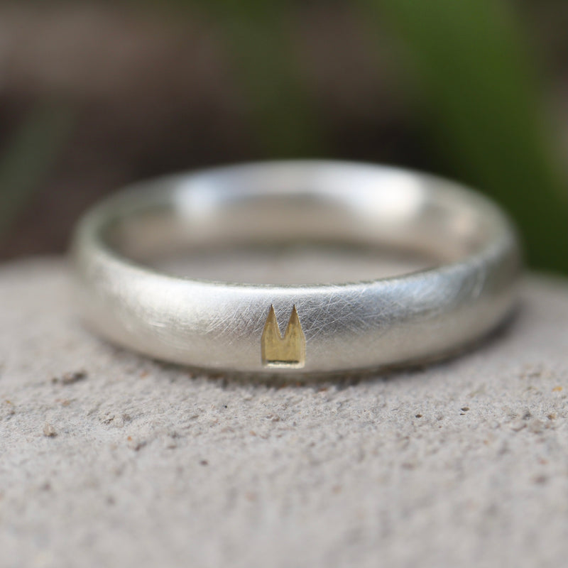 4 mm Premium Ring schwammmatt