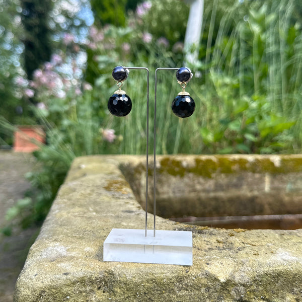 Kugeln zum Einhängen in die Ohrstecker / Süsswasser-Zuchtperle