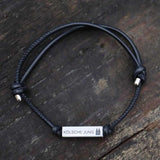 Klüngel-Armband KÖLSCHE JUNG / schwarz