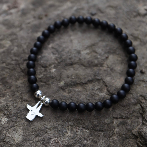 Armband Kölner Dom-Schutzengel mit Onix
