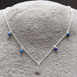 Kölner-Klüngel Kette mit Lapislazuli