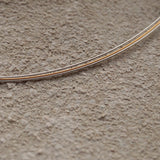 3-reihig Edelstahl Collier Bicolor von FLEXISTRONG