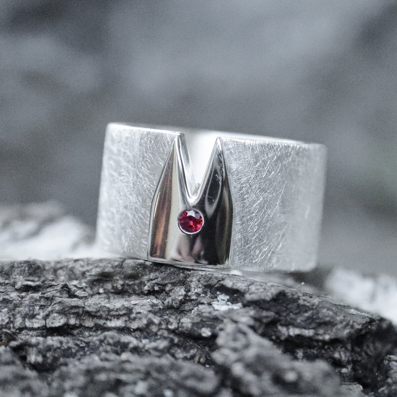 14,5 Klüngel Ring mit Rubin