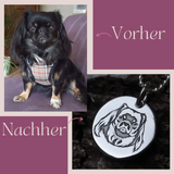 Personalisierte Haustier Halskette für Hund & Katze