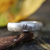 5mm breit Kölner Premium Ring eismatt
