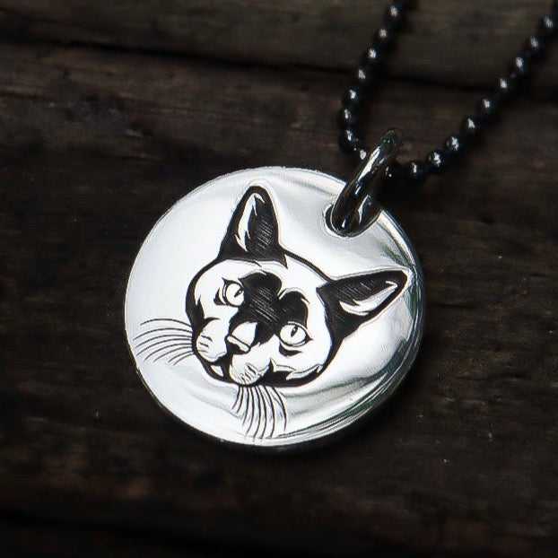 Personalisierte Haustier Halskette für Hund & Katze