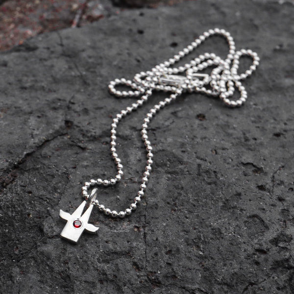 MiNi Kölner-Dom-Schutzengel mit einen Granat (XS)