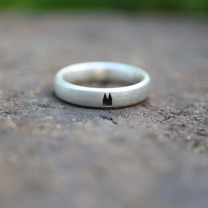 4 mm Premium Ring schwammmatt