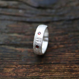 6 mm Kölner Premium Ring eismatt mit zwei Granaten