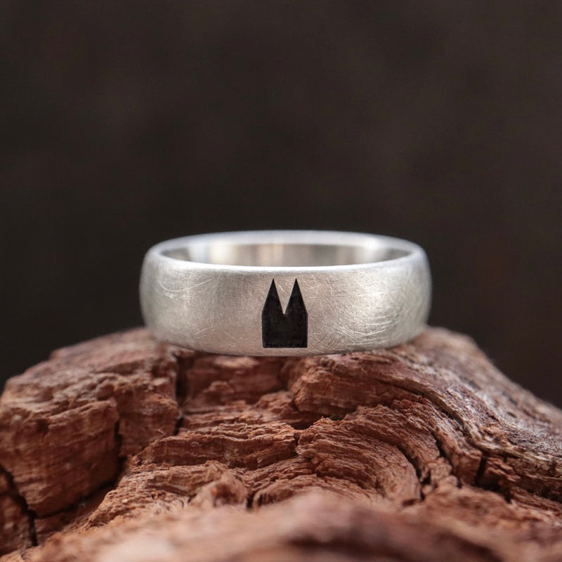 6 mm Kölner Premium Ring schwammmatt