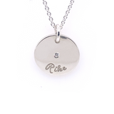 FAMILIENCOLLIER DELUXE ONE mit einem Diamant