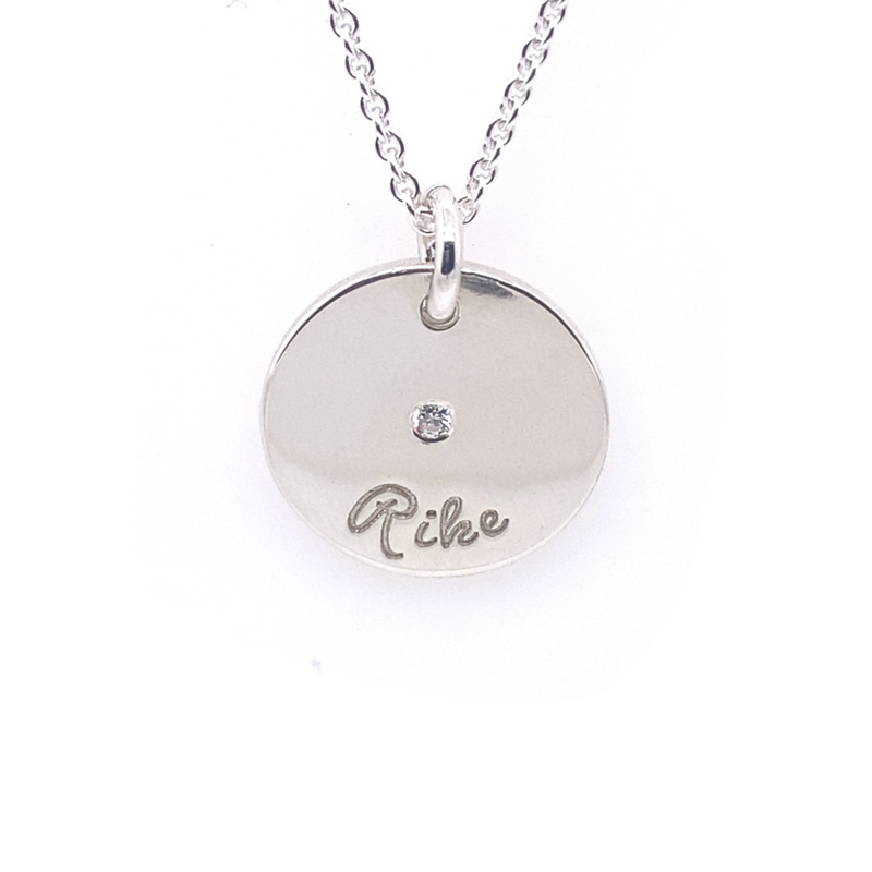 FAMILIENCOLLIER DELUXE ONE mit einem Diamant