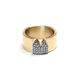 Kölner-Deluxe Ring mit vielen Diamanten